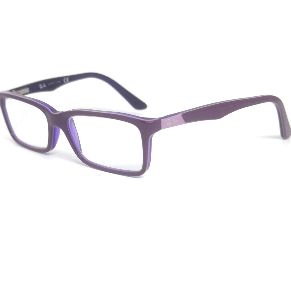 Ray-Ban Eyeglasses Frame RB 1534 3589 48-14-125 Purple/Black Full Rim H14674